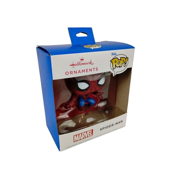 Hallmark Ornaments Funko Pop Spiderman Christmas Tree Ornament - Picture 3 of 11